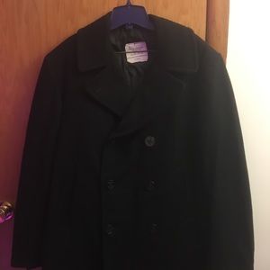Navy issue peacoat